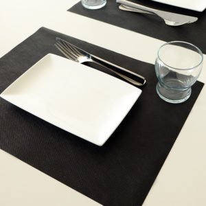 Estovalles Individual 30X40 Negre 1000 Unitats Caixa