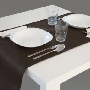 Rotllo Estovalla 40X48 Negre Tall  120cm