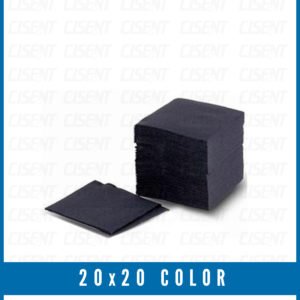 Tovallo 20x20 Negra Paquet 100 Unitats