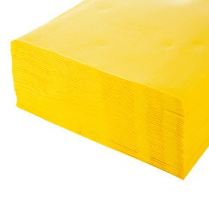Tovallo 40X40 P&P  Groc 50 Unitats Paquet
