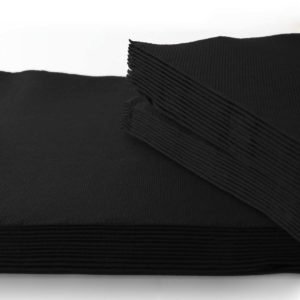 Tovallo 40X40 P&P Negre 50Unitats Paquet