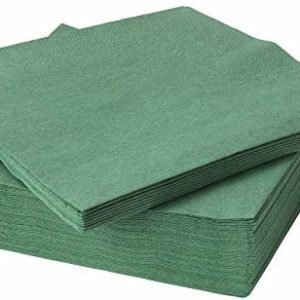 Tovallo 40x40 P&P  Verd 50 Unitats Paquet