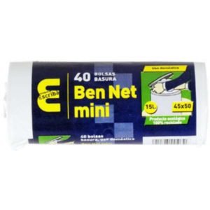 Escriba Ben Net Mini Blanca 15l 45x50