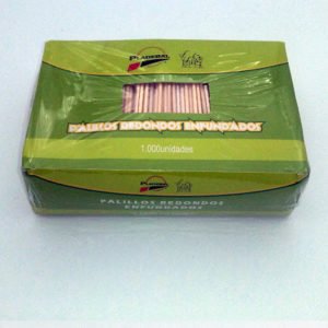 Escuradents Rodo Funda Paper  1000 Unitats Paquet