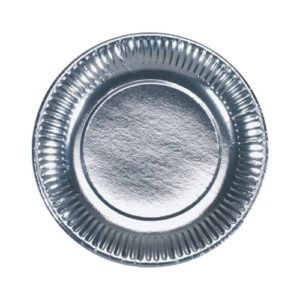 Plat Cartro 19 Cm Color Plata 6 Unitats Paquet
