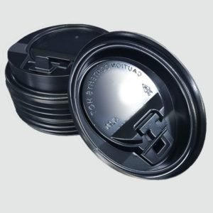 Tapa Got Negra-Blanca 4 oz Paquet 50 Unitats